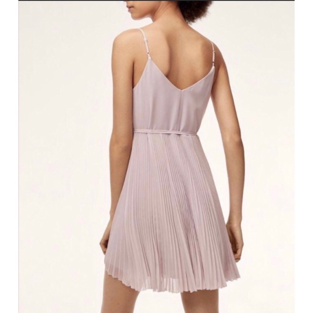 WILFRED | M Beaune Mini Dress Pleated Aritzia - Picture 4 of 11